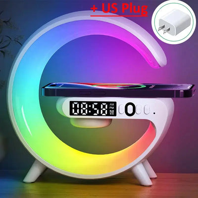 Multifunction Wireless Charger Pad Stand Speaker - Smart Nest Gadgets