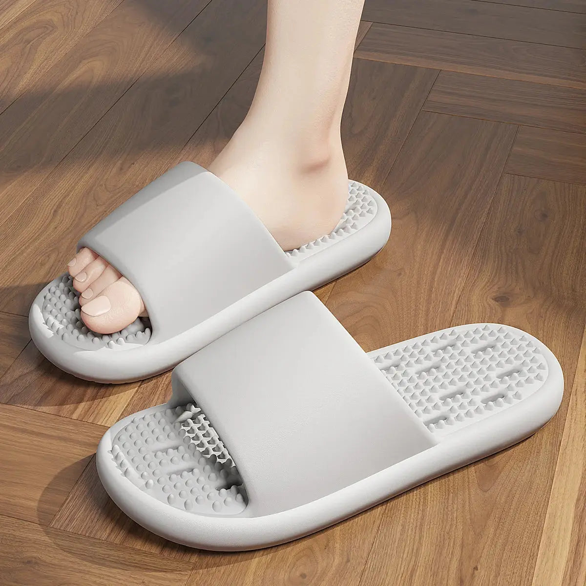 Men Massage Slippers Couples Shower Slippers Soft - Smart Nest Gadgets