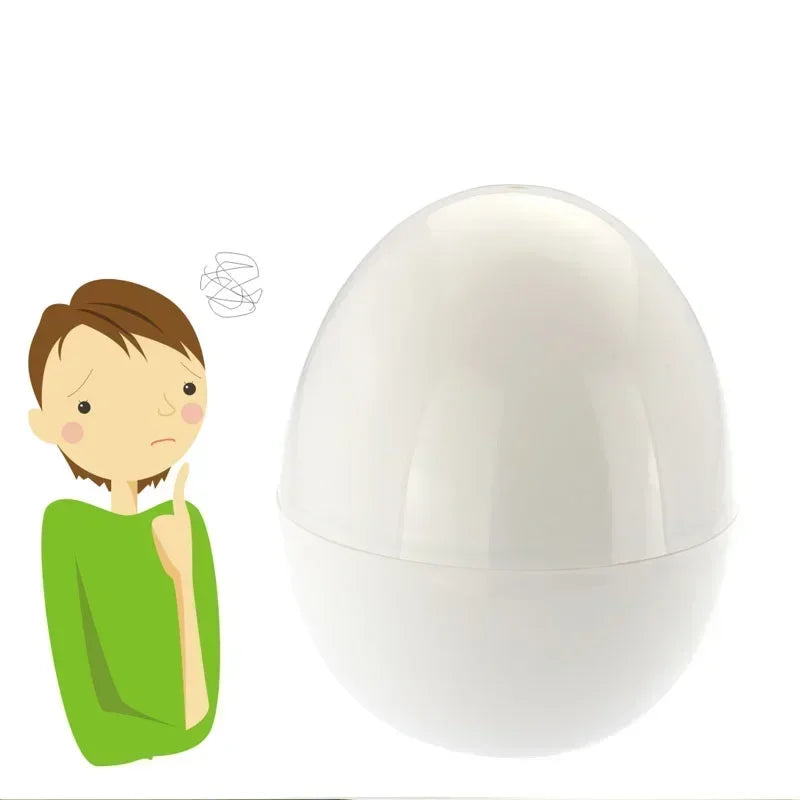 Microwave Egg Steamer Boiler Cooker Easy Quick 5 Minutes Hard or Soft Boiled Kitchen Cooking Tools Capacity for 4 Eggs