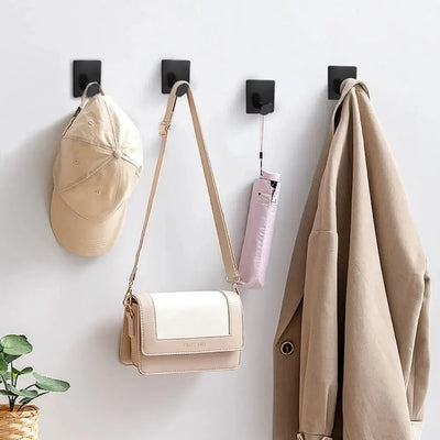 Wall Adhesive Towel Hooks Heavy Duty Stick on Wall - Smart Nest Gadgets