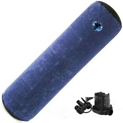 Female Pillow Hugs 86cm Long Round Inflatable Bolster Roll Wedge Cushion For Back Neck And Spine Relief During Sleep Washable