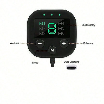 Smart EMS Wireless Muscle Stimulator Fitness Trainer Abdominal Training Electric Stickers Body Massager