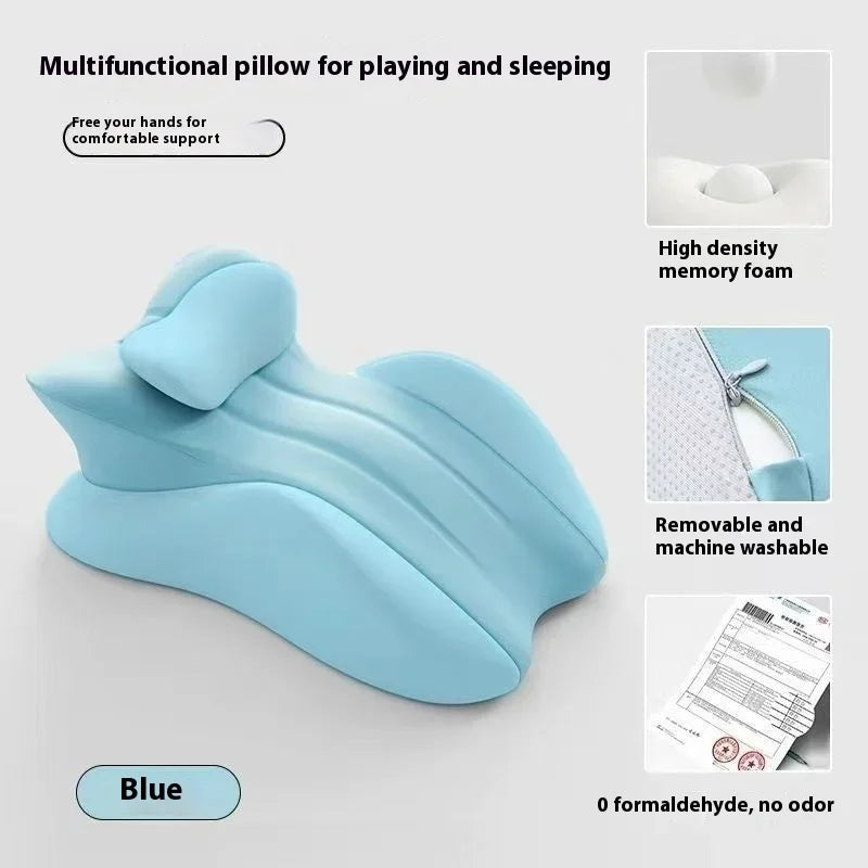 Bedside Bed Multifunctional Lying Pillow Prone Reading Cushion Pillow Phone Lying Down Sleeping Artifact Pillow Cushion
