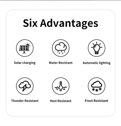 Outdoor Solar Iron Lantern Led Solar Lights Waterproof Decorative Hanging Lights for Tree Garden Yard Patio Pathway Dusk-to-dawn