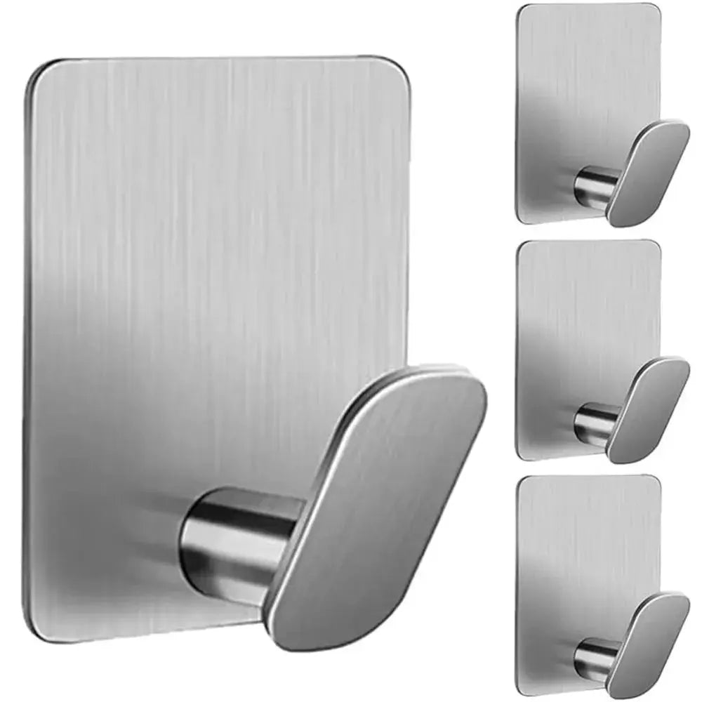 Wall Adhesive Towel Hooks Heavy Duty Stick on Wall - Smart Nest Gadgets