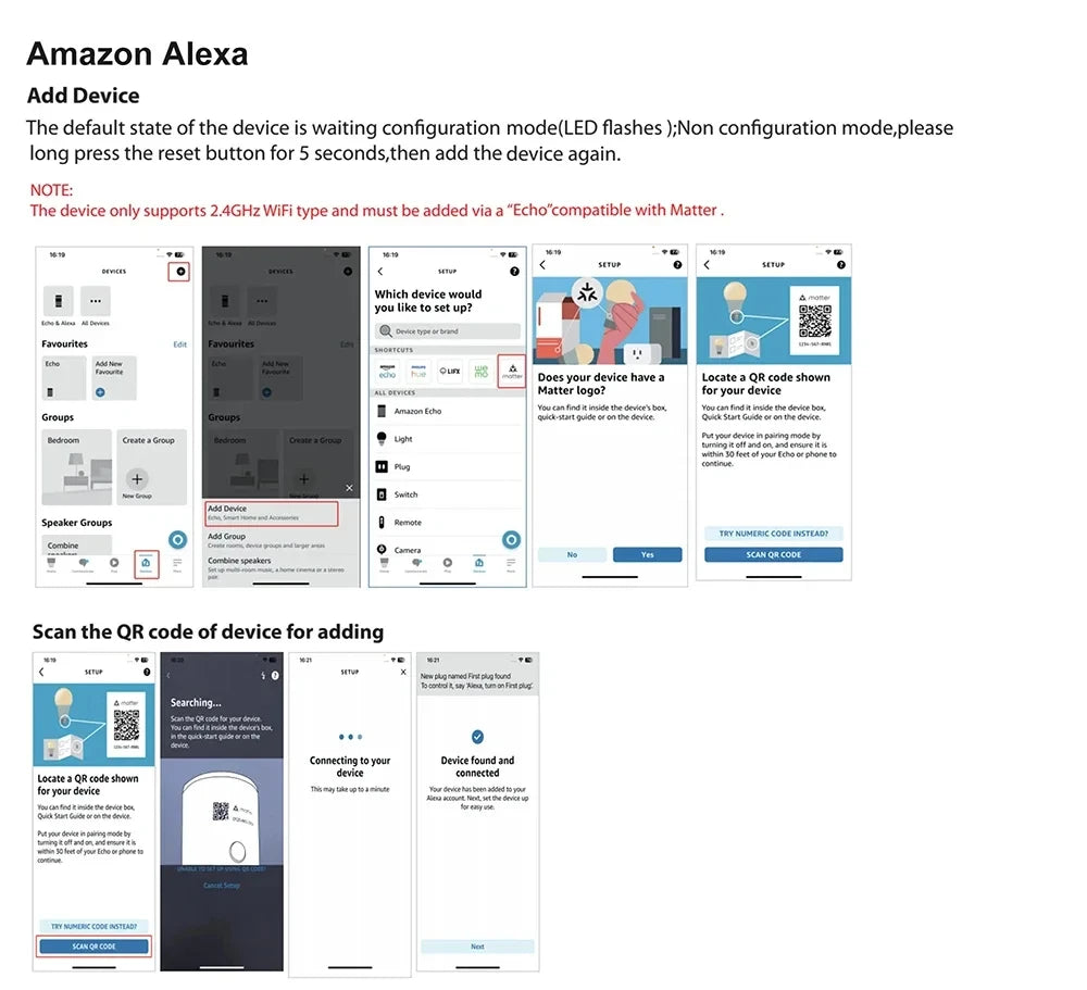 16A/20A EU Smart Plug Power Outlet Matter Smart WiFi Socket Mini Smart Plug for HomeKit SmartThings Works with Siri Alexa