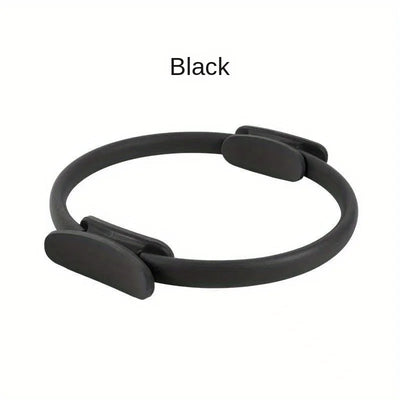 [Fitness Ring] Monochrome Fitness Ring | Yoga Pilates Ring for Home Exercise, Resistance Elastic Gym Workout, Body Stretch Ring