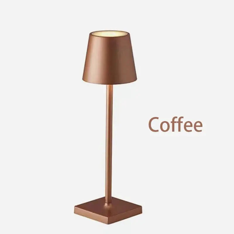 LED Desk Lamp Usb Rechargeable Table Lamp Bar Restaurant Ambiance Wireless Touch Lamps Waterproof Led Lights Bedroom Decor Light Smart Nest Gadgets