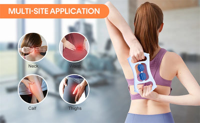 Leg Massager Multi-functional 12 Wheels Full-coverage Massage Roller for Arm Waist Leg Muscle Relaxation Manual Massage Machine