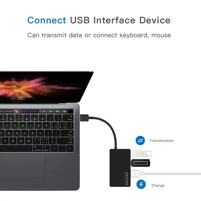 USB HUB 3.0 Adapter USB 3.0 HUB Extender 4 Ports Docking Station High Speed Date Transfer for Pc Laptop Accessories USB Splitter
