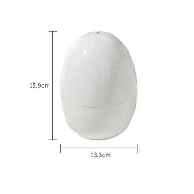 Microwave Egg Steamer Boiler Cooker Easy Quick 5 Minutes Hard or Soft Boiled Kitchen Cooking Tools Capacity for 4 Eggs