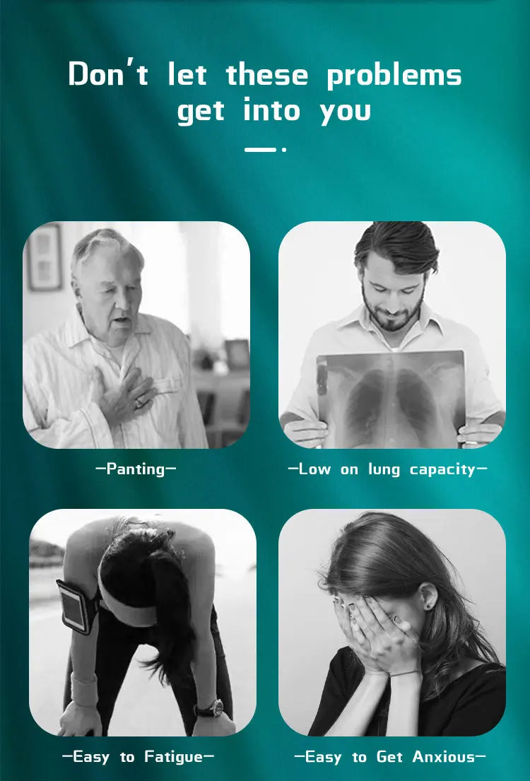 Smart Breathing Trainer, Breathing Exercise Device with Breath Monitor App to Strengthen Breathing Muscles