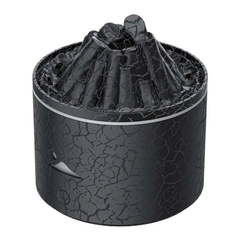 Volcanic Flame Humidifiers Air Aroma Diffuser 180 Ml Essential Oils Humidifiers Wth Night Light Flame Diffuser For Bedroom