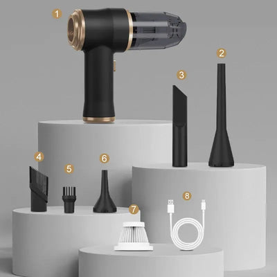 Wireless Car Vacuum Cleaner for Cleaning Bedroom - Smart Nest Gadgets