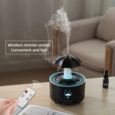 Rotate Umbrella Water Drop Air Humidifier  Colorful - Smart Nest Gadgets