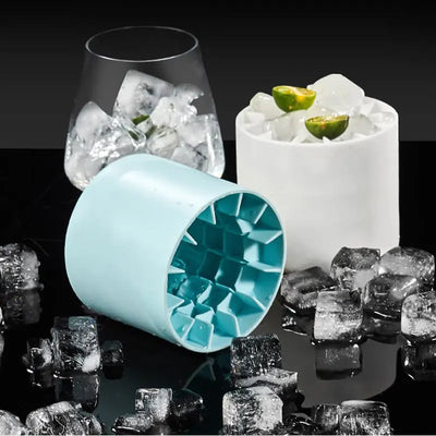 Silicone Household Cylinder Ice Cube Mold Ice Cube - Smart Nest Gadgets