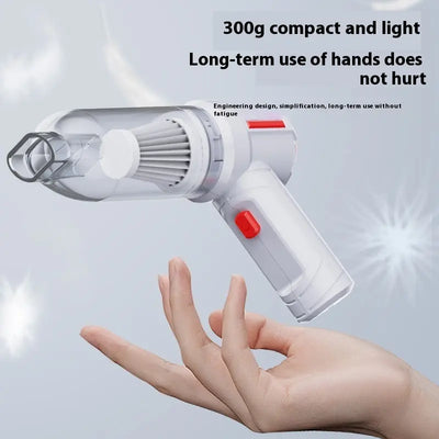 Car Wireless Charging Dual Use In Car And Home Handheld Vacuum Cleaner Smart Nest Gadgets