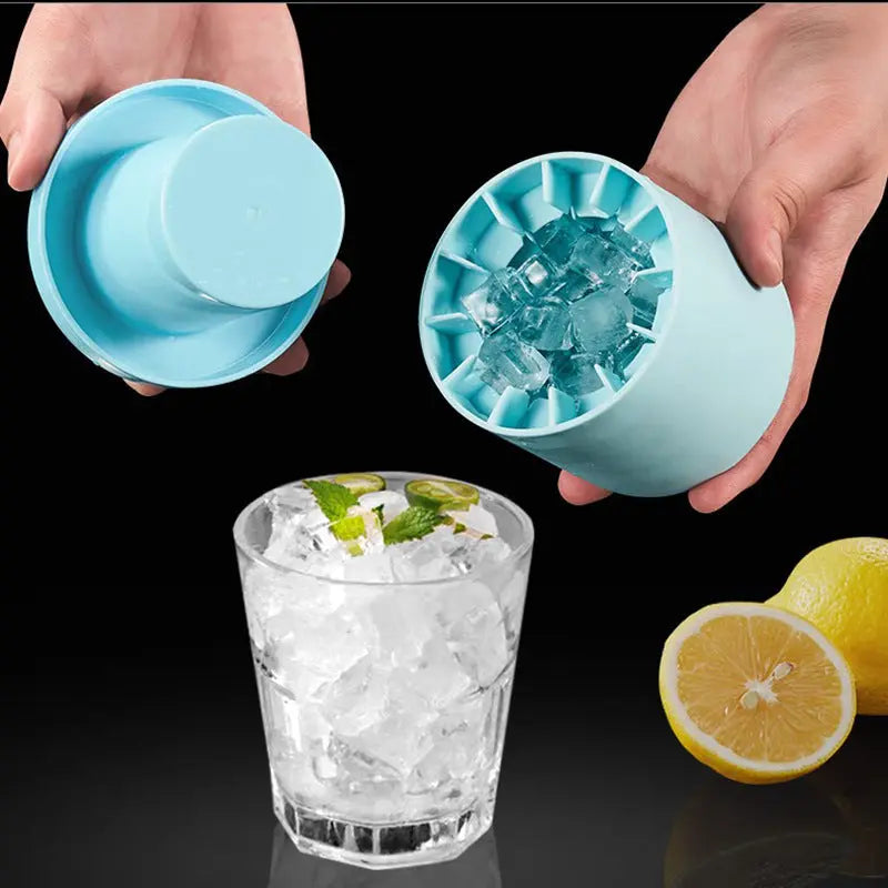 Silicone Household Cylinder Ice Cube Mold Ice Cube - Smart Nest Gadgets